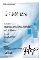 I Will Rise SATB choral sheet music cover